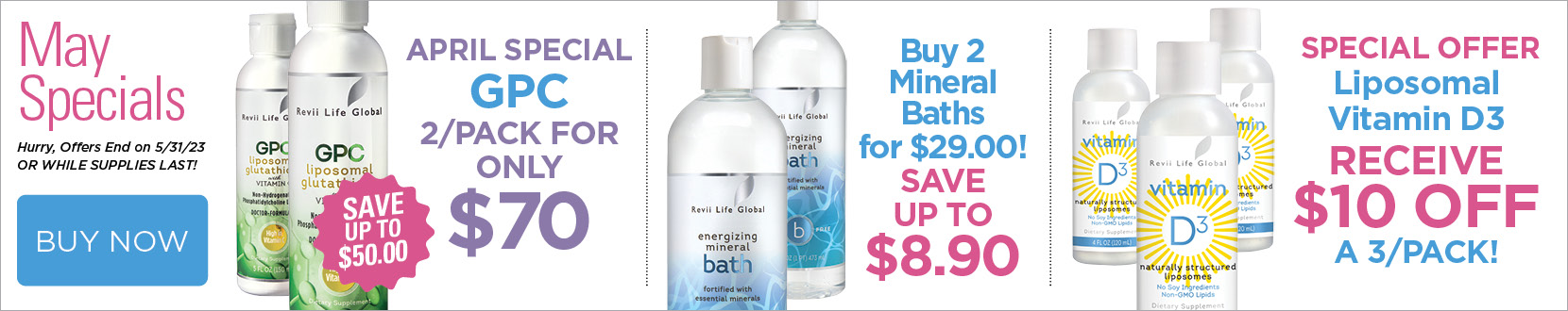 FEBRUARY RLG Specials