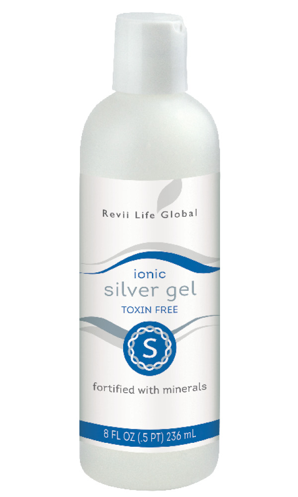 Ionic Silver Mineral Gel (8 fl oz Single Bottle) Revii Life Global