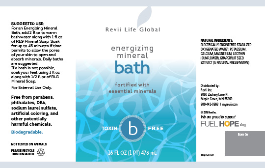 Energizing Mineral Bath (16 fl oz - Single Bottle) Flyer