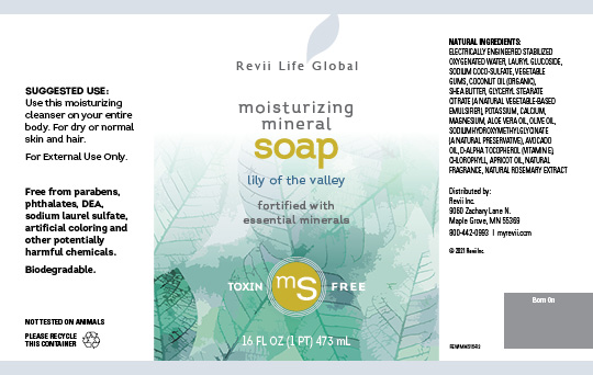 Moisturizing Mineral Soap (Gallon - Single Bottle) Flyer