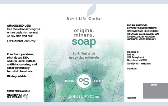 Original Mineral Soap (16 fl oz - Single Bottle) Flyer