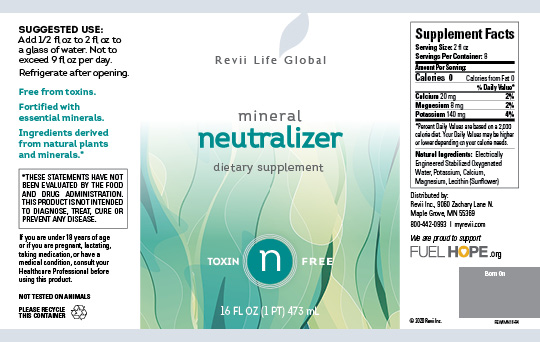 Regular Fortified Mineral Neutralizer (16 fl oz) Flyer