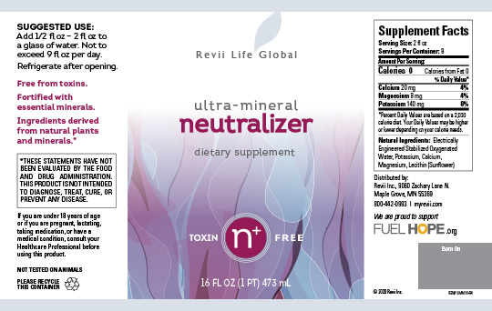 Ultra-Fortified Mineral Neutralizer (16 fl oz - Single Bottle) Flyer