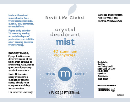 Deodorant Mist (8 fl oz - Single Bottle) Flyer