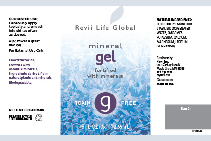 Fortified Mineral Gel (8 fl oz - Single Bottle) Flyer