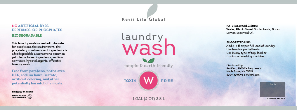 Laundry Wash (Gallon - Single Bottle) Flyer