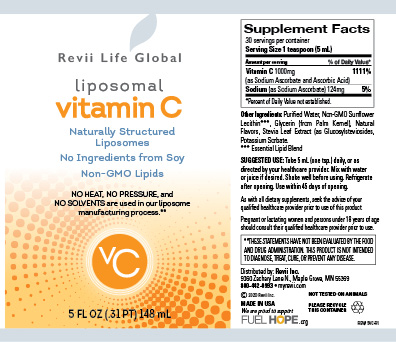 Liposomal Vitamin C (5 fl oz - Single Bottle) Flyer