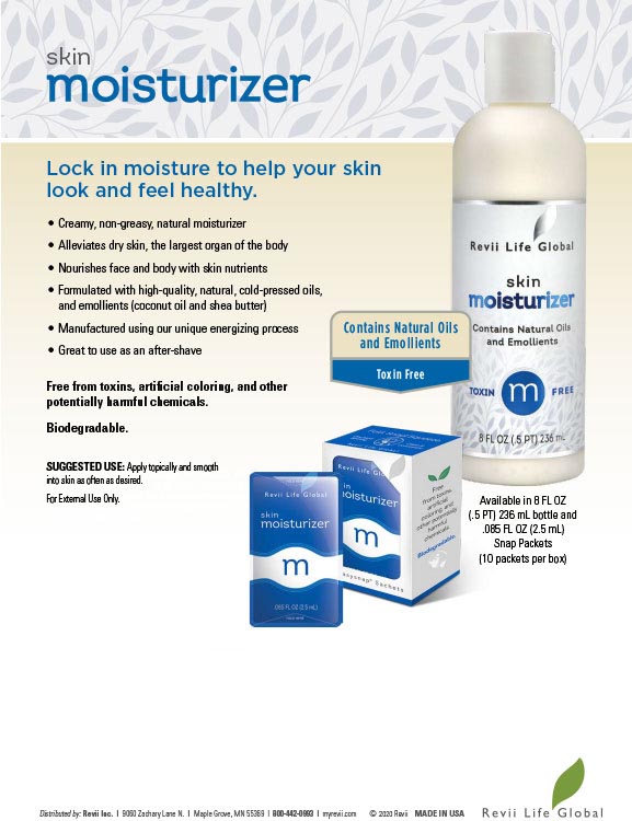 Skin Moisturizer (8 fl oz - Single Bottle) Flyer