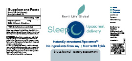 Liposomal Sleep (1 fl oz - Single Bottle) Flyer